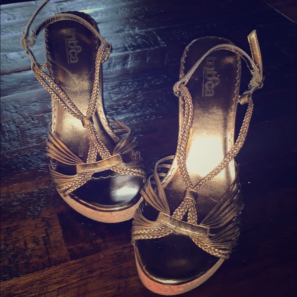 Tribeca Gold Sandals